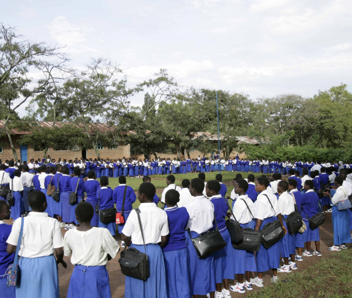 Congo, primo giorno di scuola