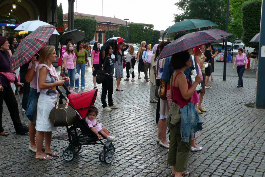 ritratto alla stazione